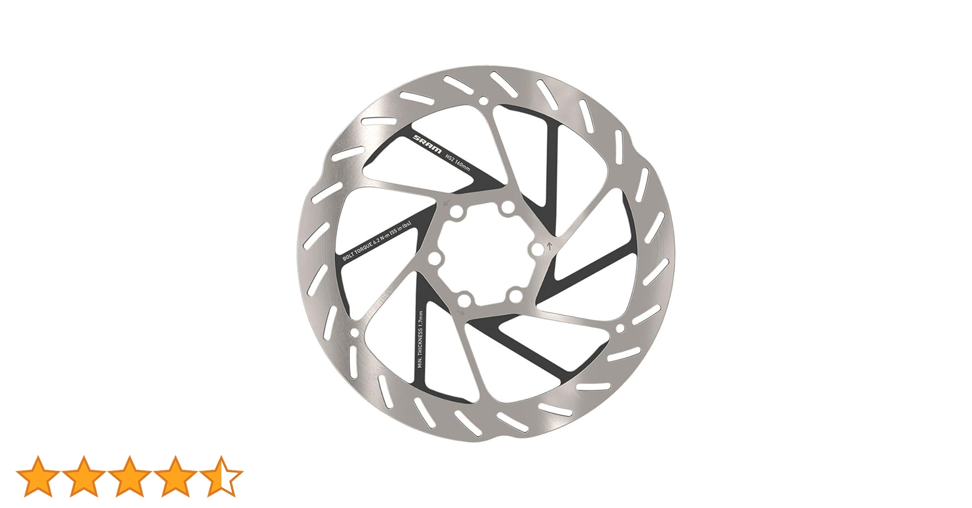 SRAM HS2 ブレーキディスク 200mm/180mm SRAM HS2 ブレーキディスク 200mm/180mm SRAM-HS2ディスク